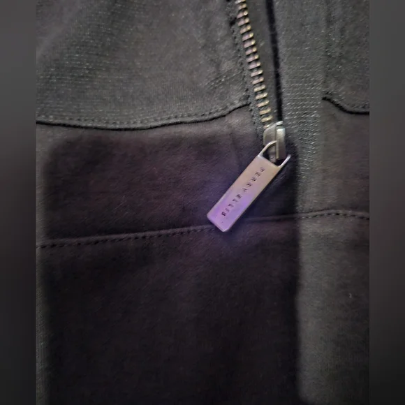 💥Sale💥Perry Ellis Women's Black 1/4 Zip Pullover Sweater - Picture 6 of 6